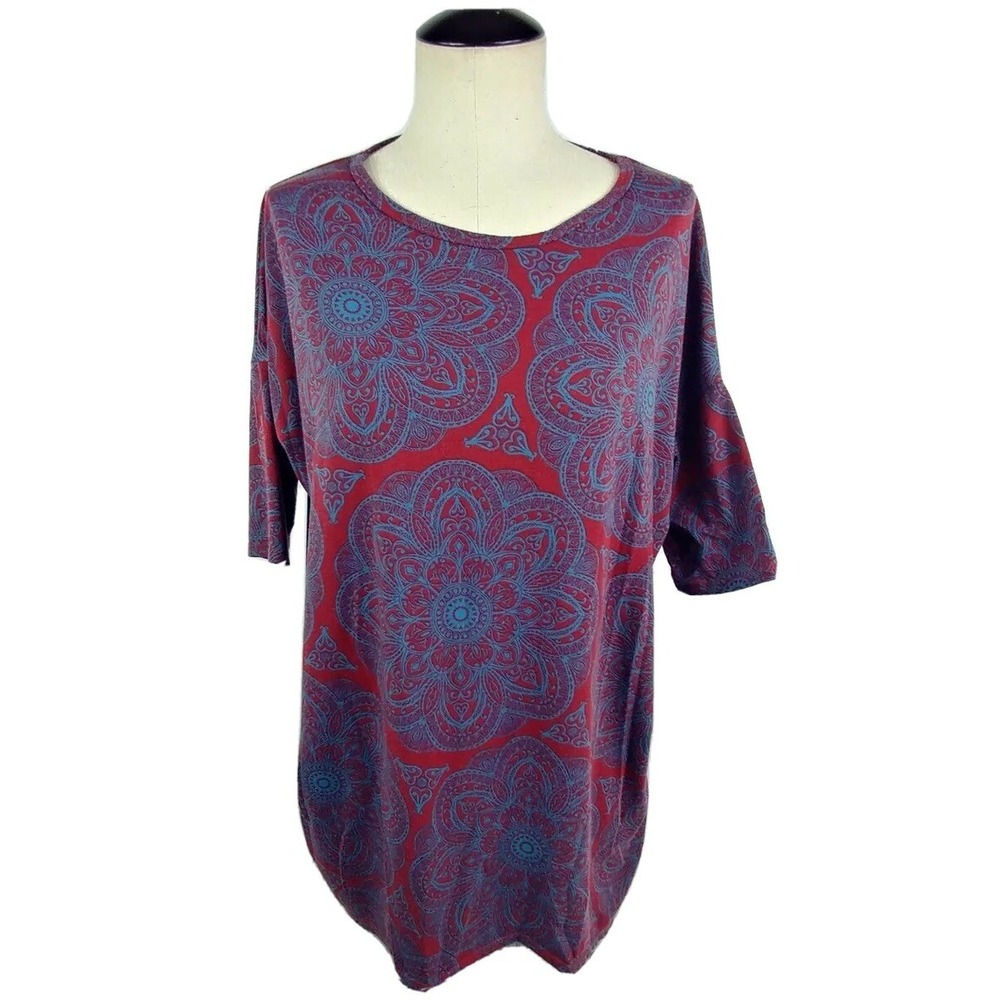 LuLaRoe Women's Raglan T Shirt Size X-Small Multicolored EUC!!!‎